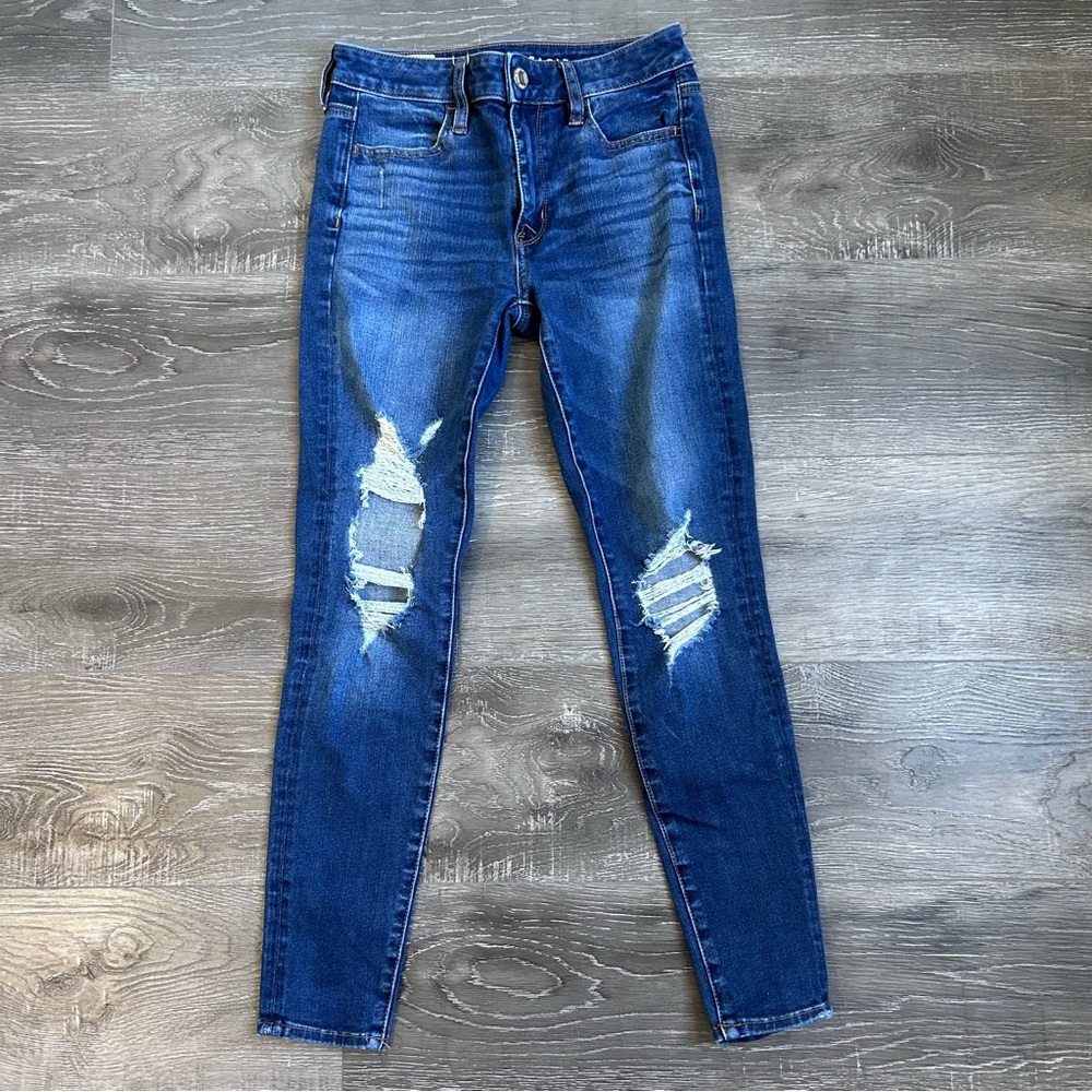 American Eagle Outfitters Women's Hi-Rise Jegging Size 2 Short